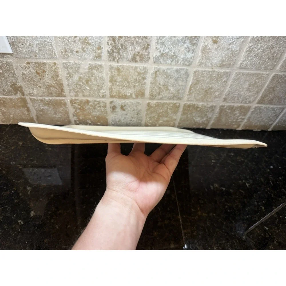 Vintage Rubbermaid‎ Dish Draining Tray - Almond/Beige - Model 1180 - Firm Rubber